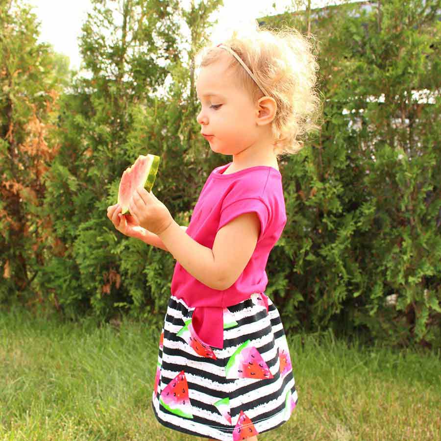 Digital Sewing Pattern - Fruity Fun Dress Pattern by Puperita