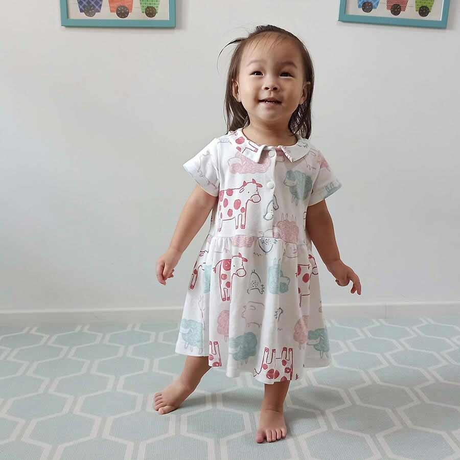 Digital Sewing Pattern - Greta Dress Pattern by Puperita