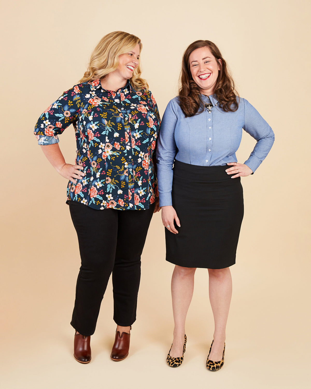 Digital Sewing Pattern - Cashmerette Harrison Shirt PDF pattern by Cashmerette