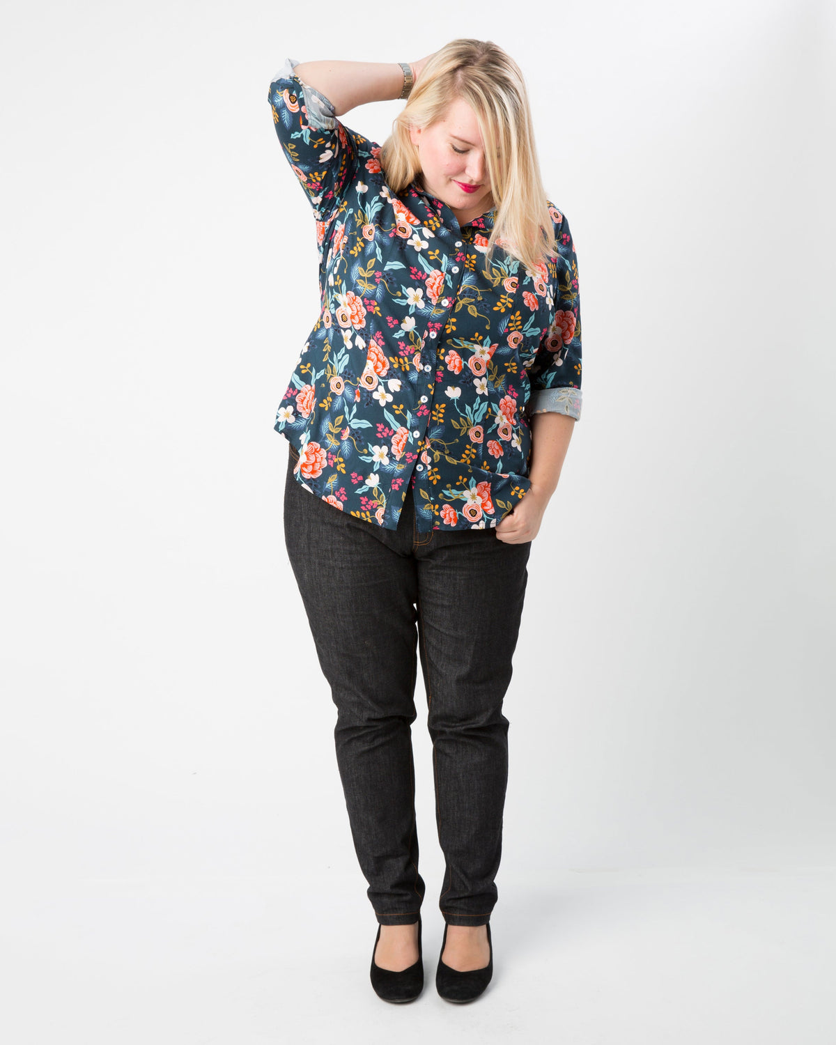 Digital Sewing Pattern - Cashmerette Harrison Shirt PDF pattern by Cashmerette