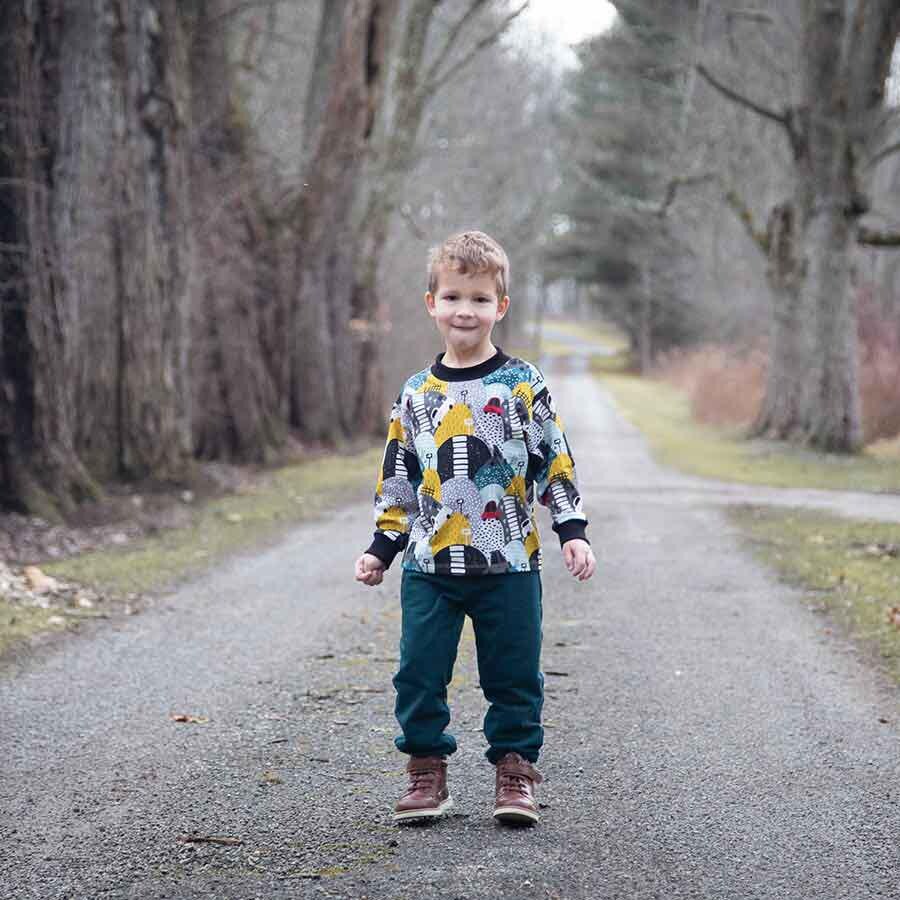 Digital Sewing Pattern - Hearty Lined Pants Pattern by Puperita