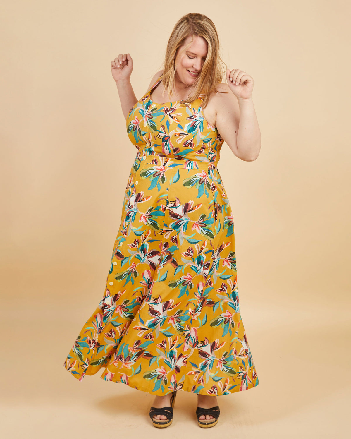 Digital Sewing Pattern - Cashmerette Holyoke Maxi Dress & Skirt PDF pattern by Cashmerette
