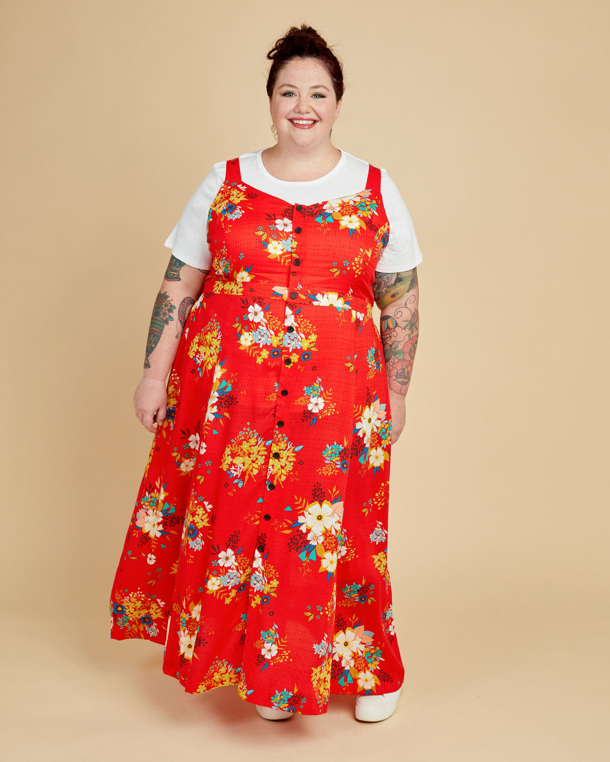 Digital Sewing Pattern - Cashmerette Holyoke Maxi Dress & Skirt PDF pattern by Cashmerette