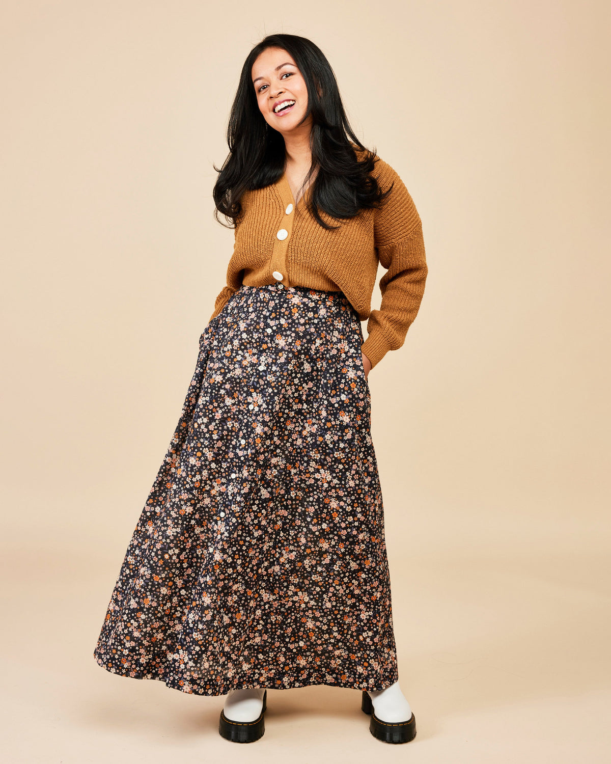 Digital Sewing Pattern - Cashmerette Holyoke Maxi Dress & Skirt PDF pattern by Cashmerette