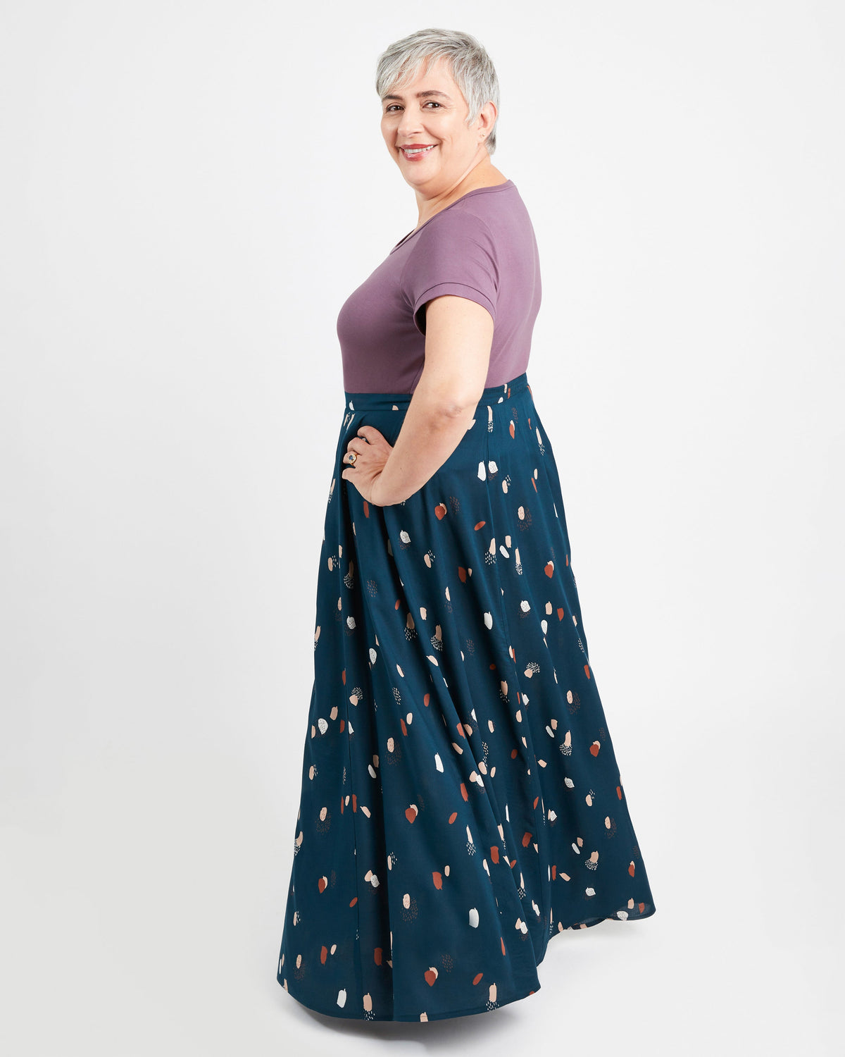 Digital Sewing Pattern - Cashmerette Holyoke Maxi Dress & Skirt PDF pattern by Cashmerette