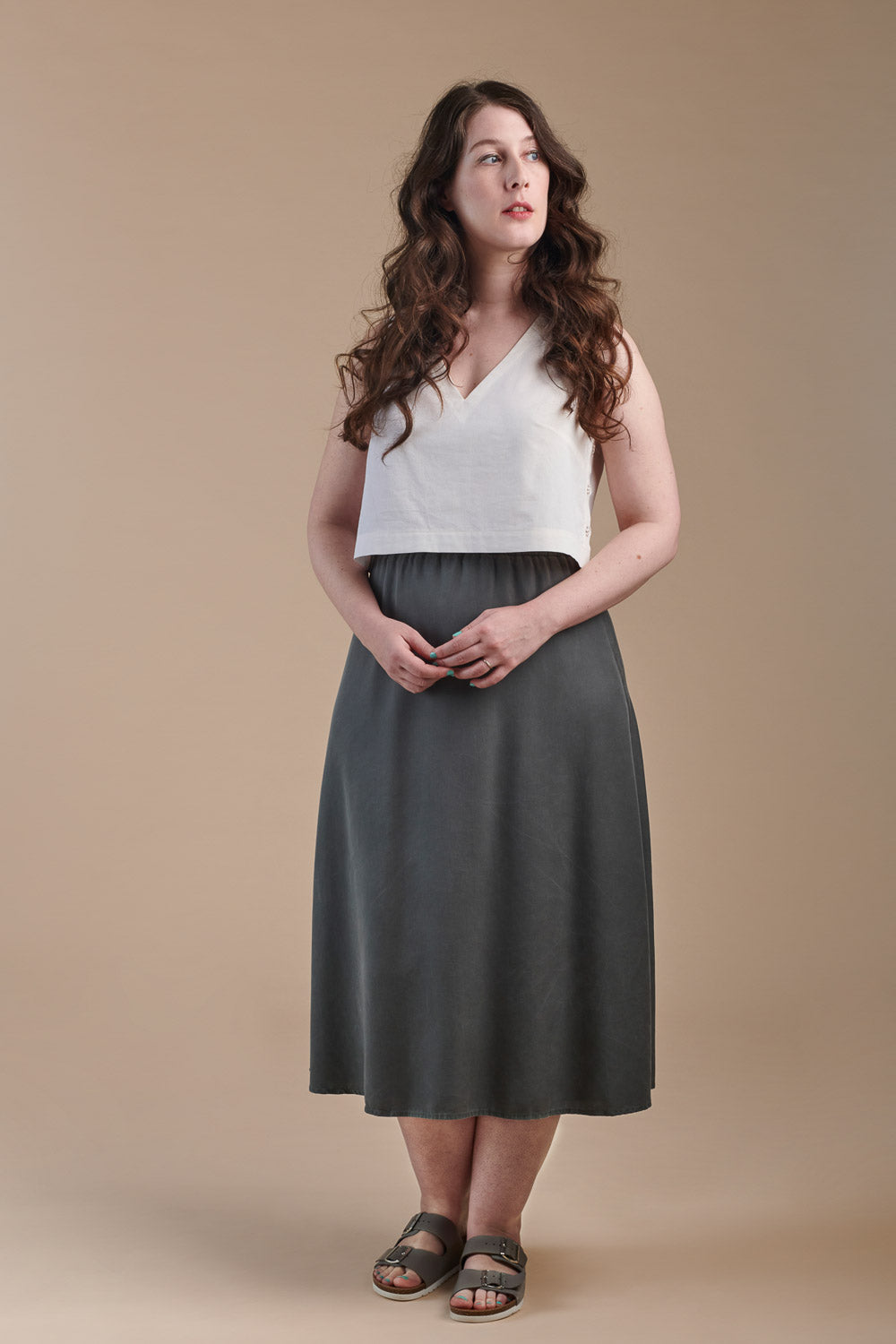 Digital Sewing Pattern - Hysope Blouse Pattern by Deer & Doe