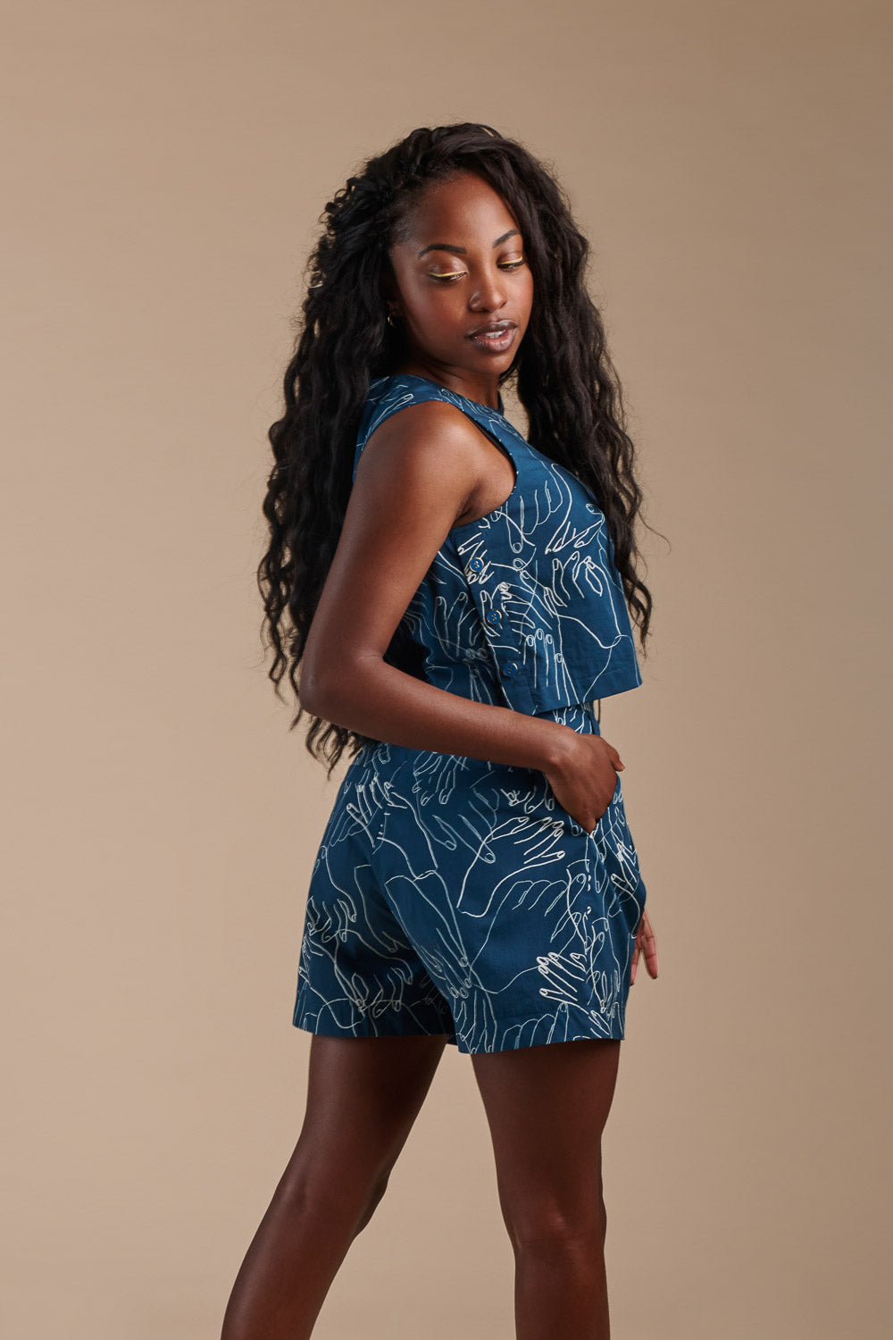 Digital Sewing Pattern - Hysope Blouse Pattern by Deer & Doe