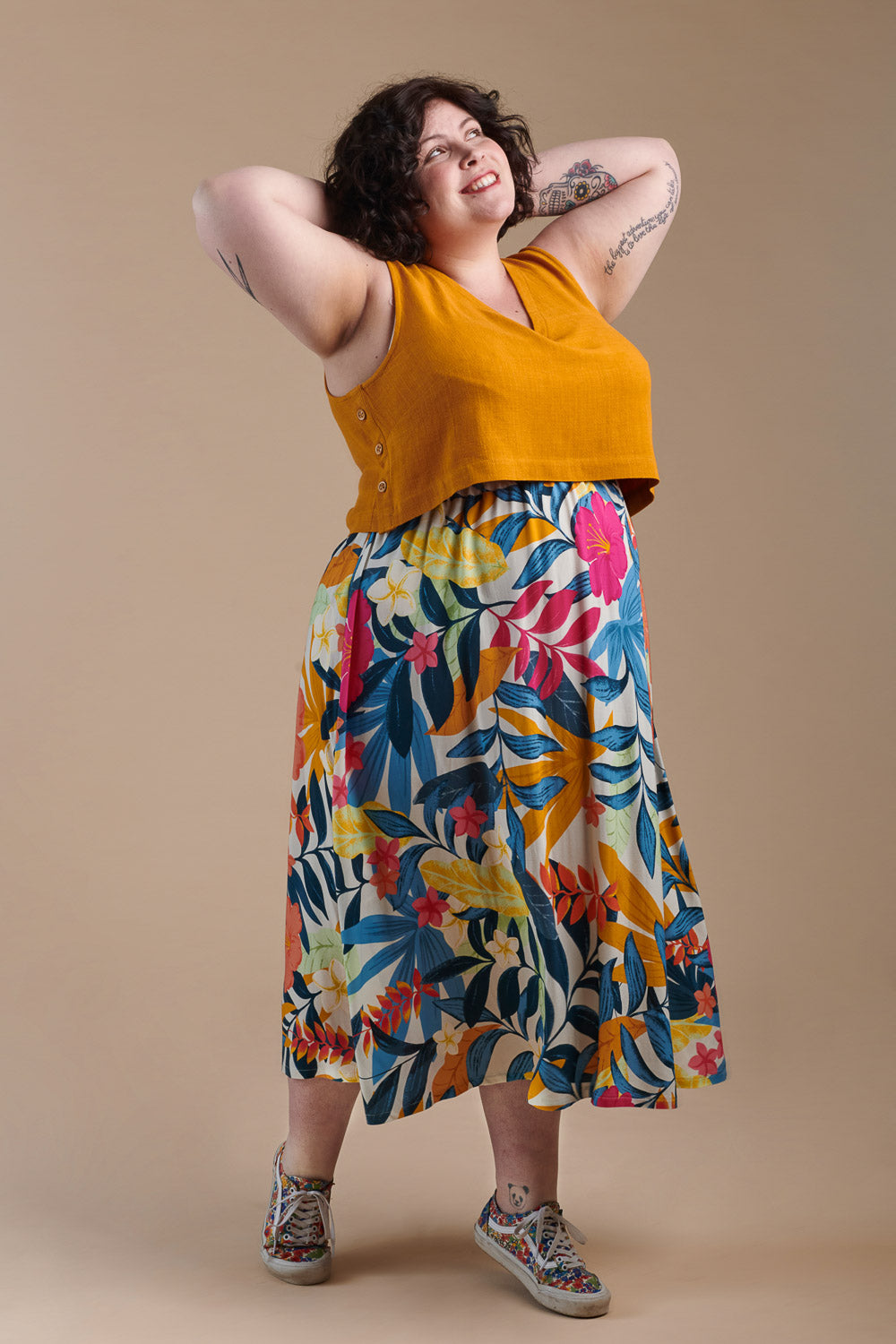 Digital Sewing Pattern - Hysope Blouse Pattern by Deer & Doe
