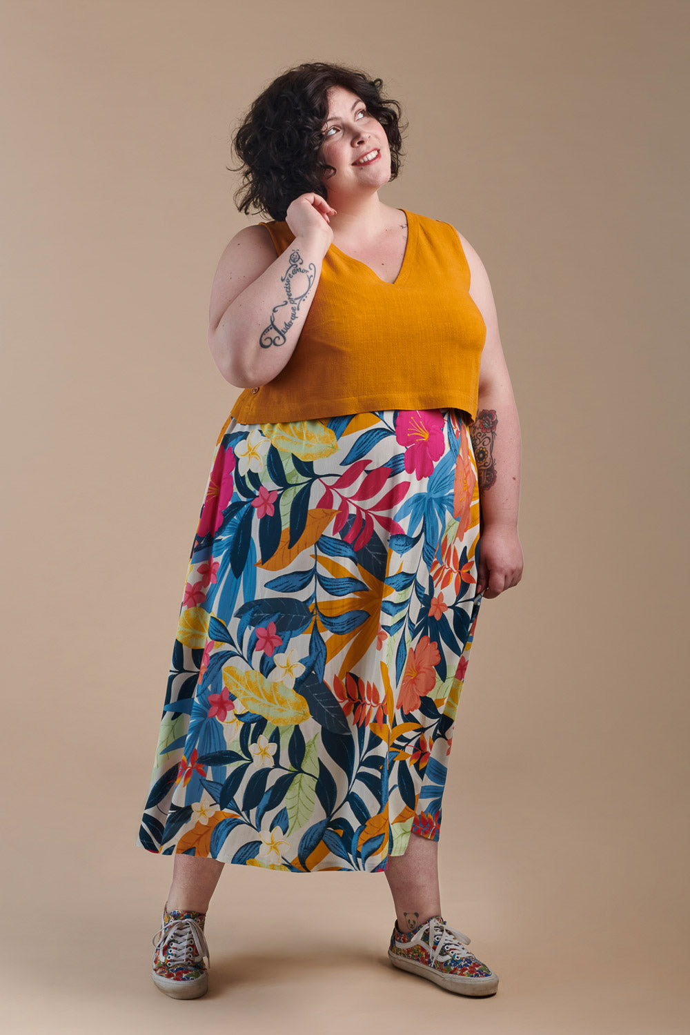 Digital Sewing Pattern - Hysope Blouse Pattern by Deer & Doe