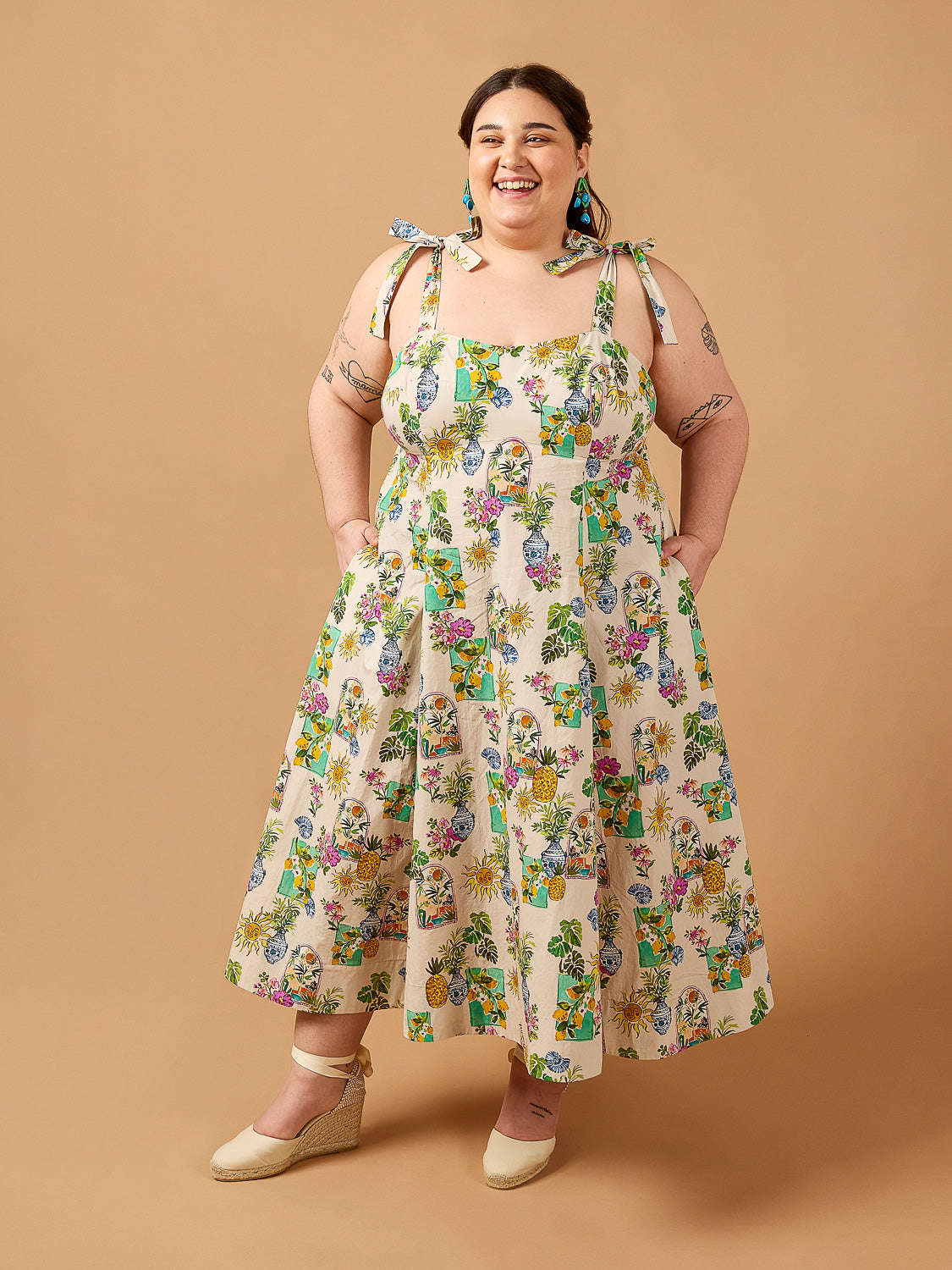 Digital Sewing Pattern - Lilas Dress Pattern by Deer & Doe