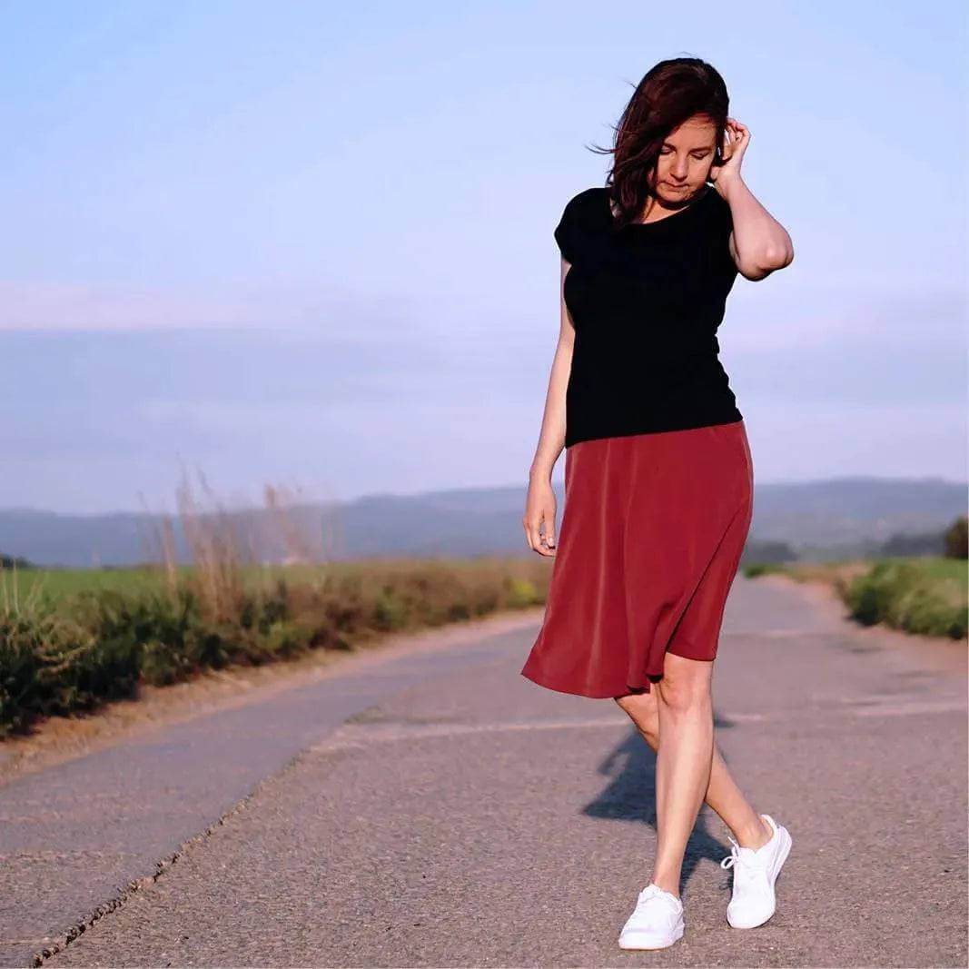 Digital Sewing Pattern - Linea A-line skirt Pattern by Wardrobe By Me