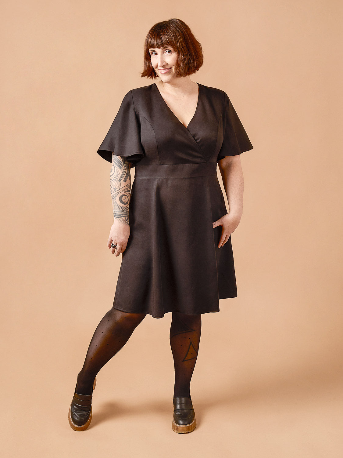 Digital Sewing Pattern - Magnolia Dress Pattern by Deer & Doe