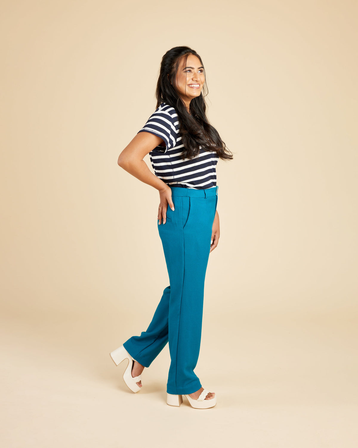 Digital Sewing Pattern - Cashmerette Meriam Trousers PDF pattern by Cashmerette