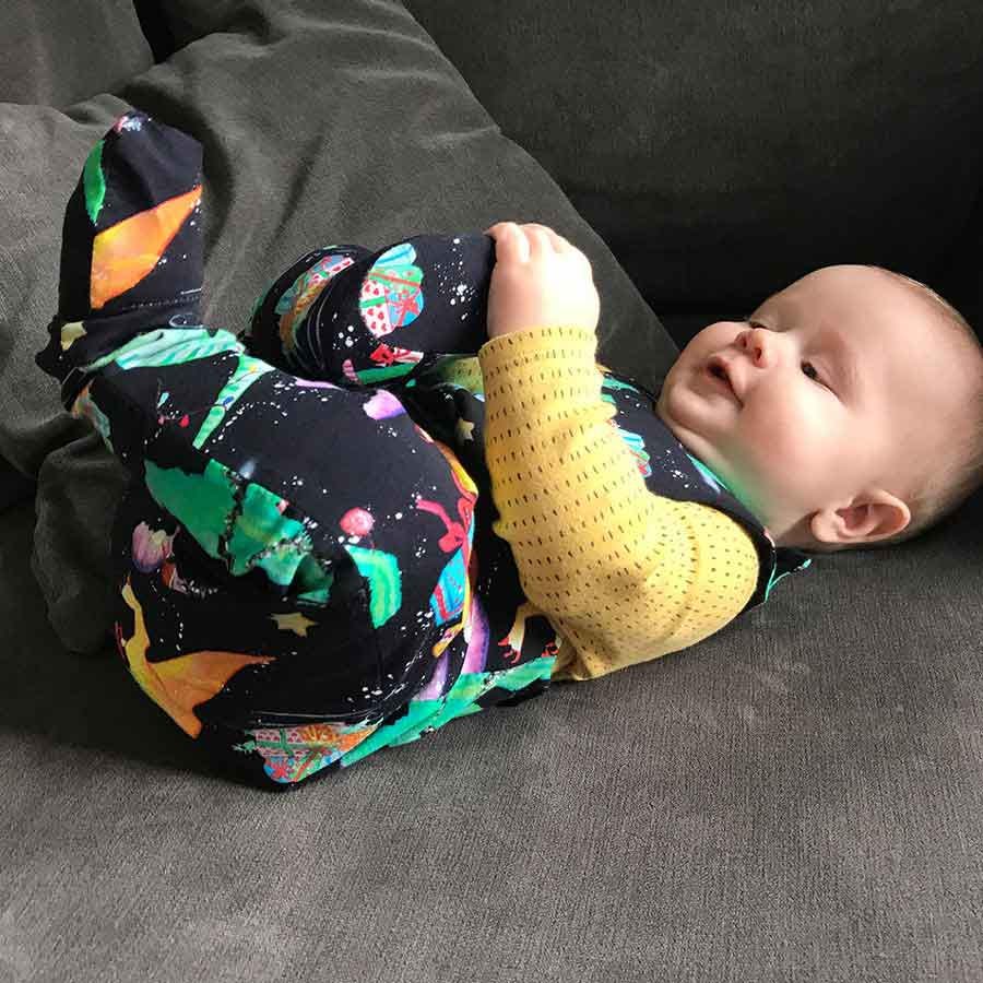 Digital Sewing Pattern - Merry Feet Romper Pattern by Puperita