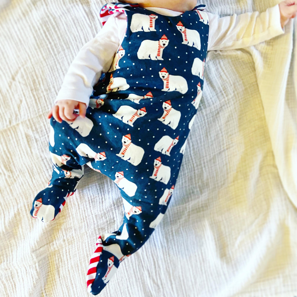Digital Sewing Pattern - Merry Feet Romper Pattern by Puperita
