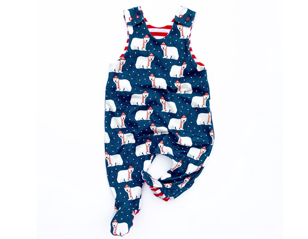 Digital Sewing Pattern - Merry Feet Romper Pattern by Puperita