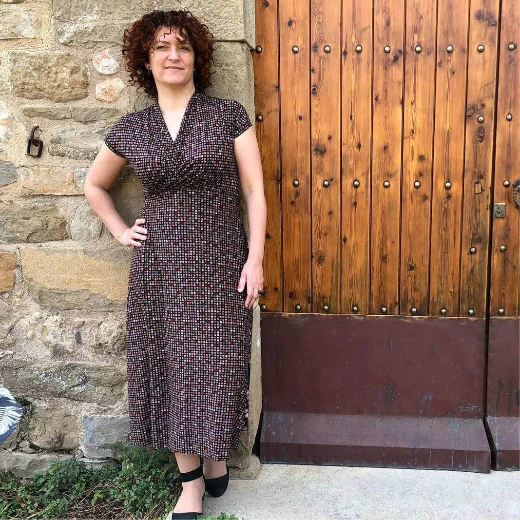 Digital Sewing Pattern - Mirri Wrap Dress Sewing Pattern by Wardrobe By Me