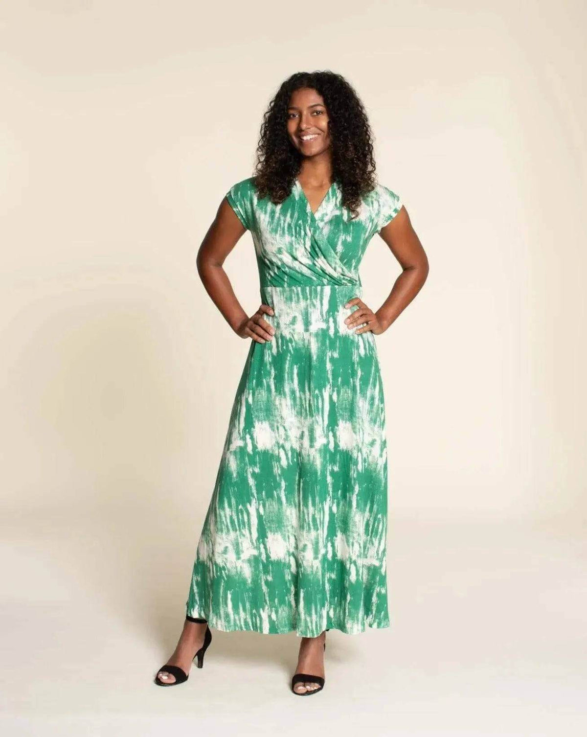 Digital Sewing Pattern - Mirri Wrap Dress Sewing Pattern by Wardrobe By Me
