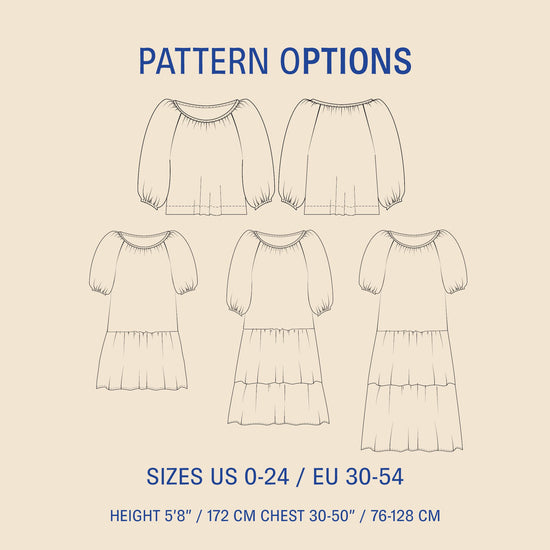 Moira blouse Sewing Pattern
