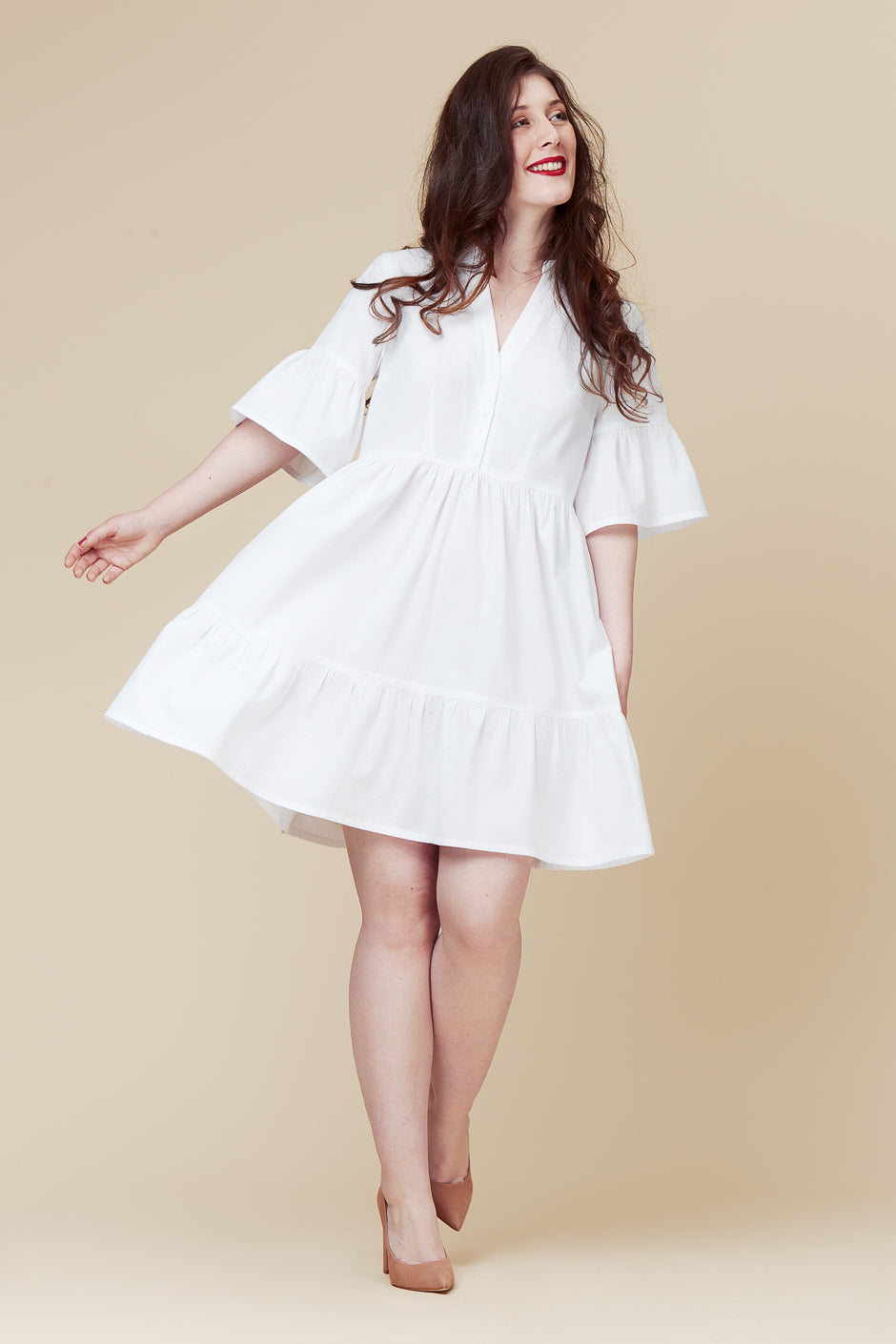 Digital Sewing Pattern - Myosotis Dress Pattern by Deer & Doe