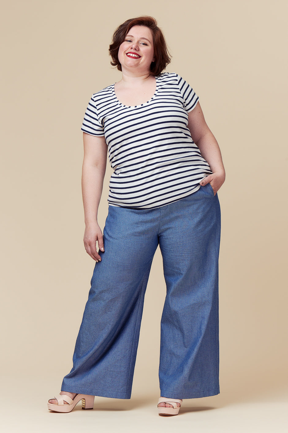 Digital Sewing Pattern - Narcisse Pants Pattern by Deer & Doe