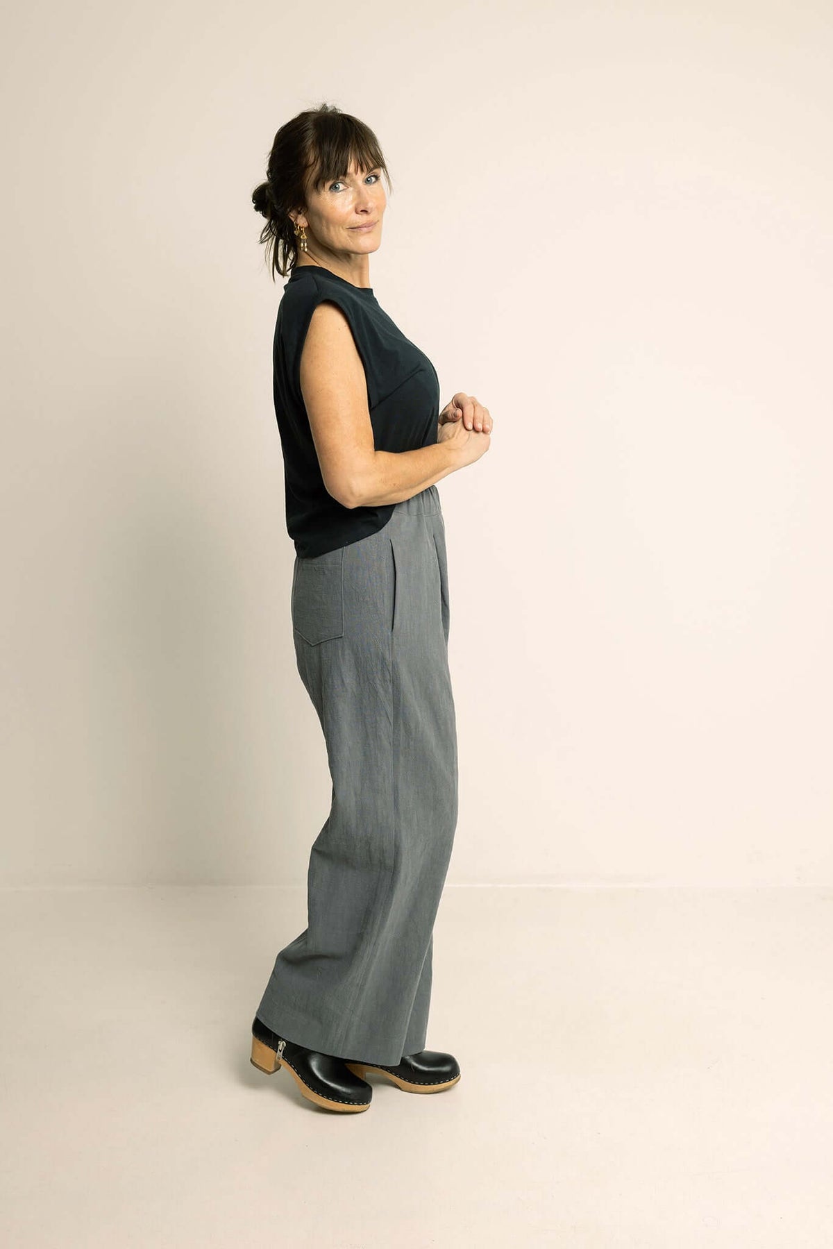Digital Sewing Pattern - Palazzo Pants Sewing Pattern by Wardrobe By Me