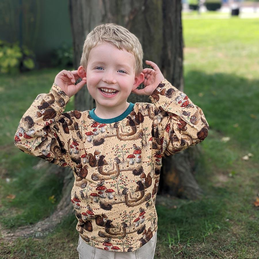 Digital Sewing Pattern - Pirates Boxy T-Shirt Pattern by Puperita