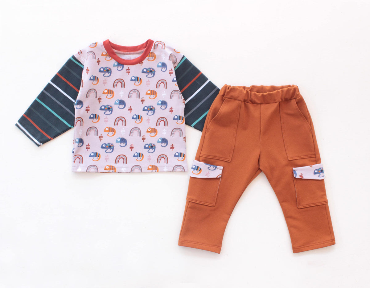 Digital Sewing Pattern - Pirates Cargo Pants Pattern by Puperita