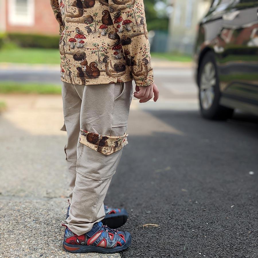Digital Sewing Pattern - Pirates Cargo Pants Pattern by Puperita