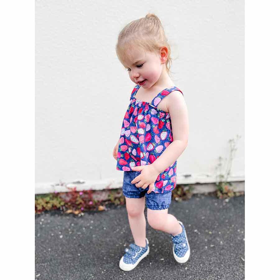 Digital Sewing Pattern - Quick Quack Romper & Top Pattern by Puperita