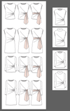 Jalie 3997 - RACHEL - All options included in the pattern