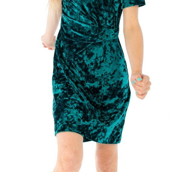 Jalie 3997 - RACHEL DRESS - View B, Option 1 with mock neck (free bonus)
