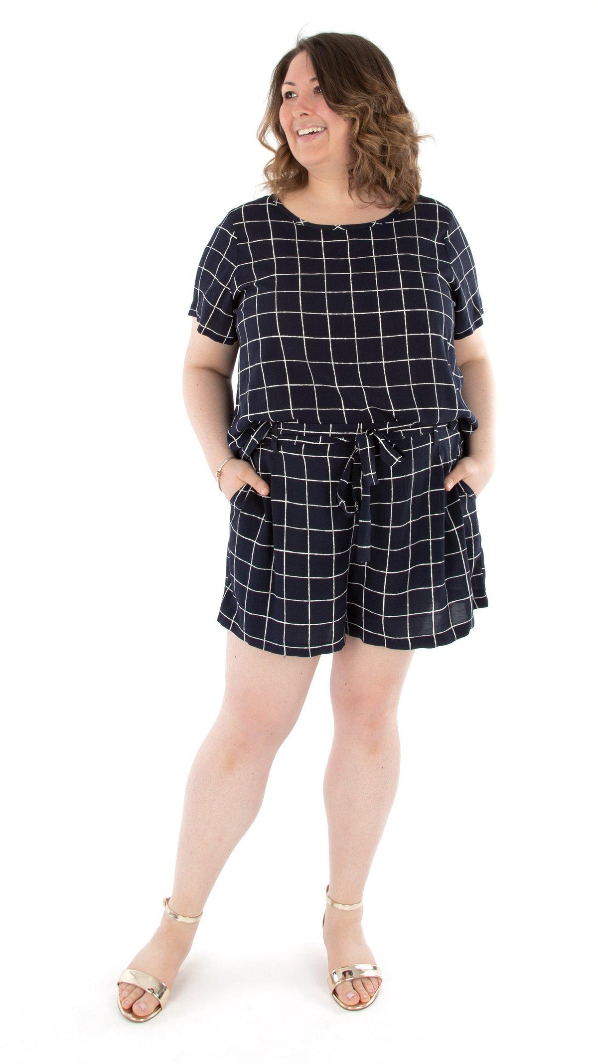 Digital Sewing Pattern - 3908 // SIMONE Wide-Leg Shorts and Pants by Jalie
