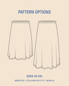 Simple Skirt sewing pattern