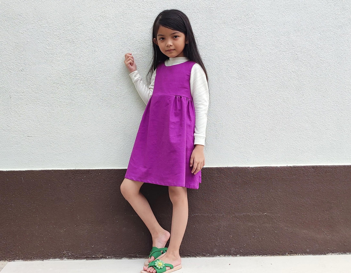 Digital Sewing Pattern - Springy Dress & Pinafore Pattern by Puperita