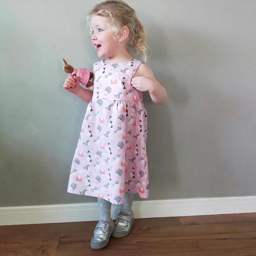 Digital Sewing Pattern - Springy Dress & Pinafore Pattern by Puperita