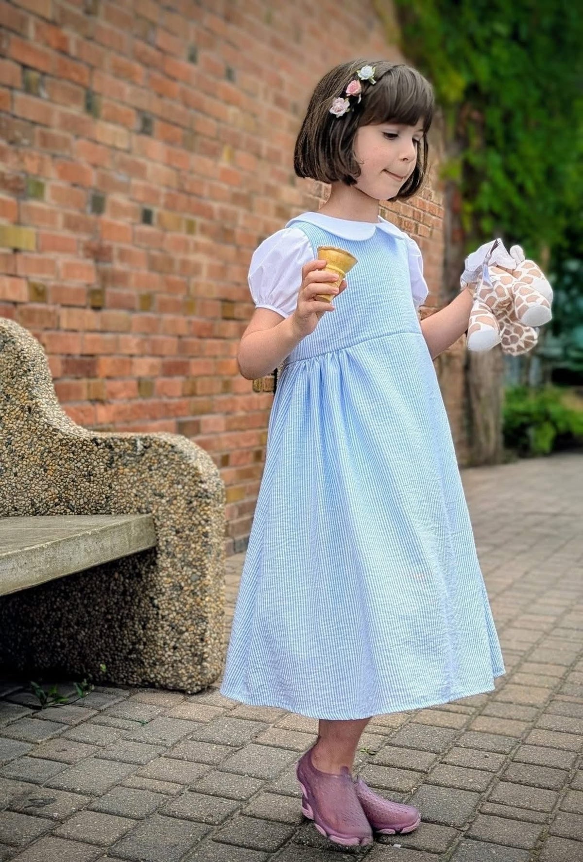 Digital Sewing Pattern - Springy Dress & Pinafore Pattern by Puperita