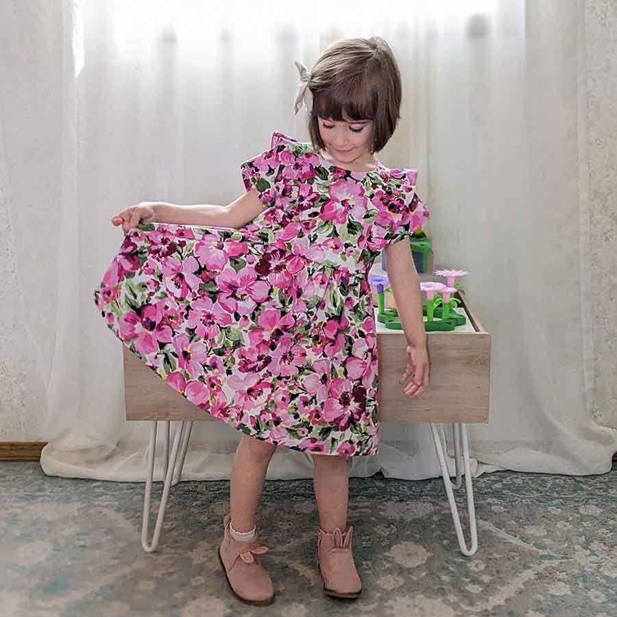 Digital Sewing Pattern - Stellina Dress Pattern by Puperita
