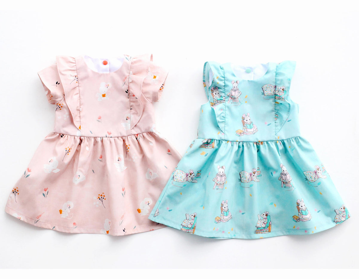 Digital Sewing Pattern - Stellina Dress Pattern by Puperita