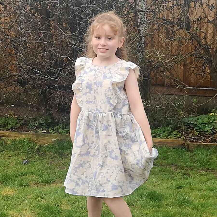 Digital Sewing Pattern - Stellina Dress Pattern by Puperita
