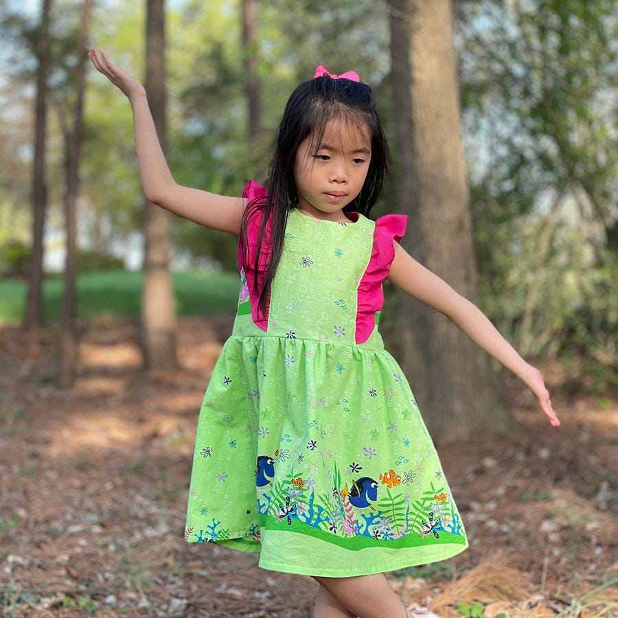 Digital Sewing Pattern - Stellina Dress Pattern by Puperita