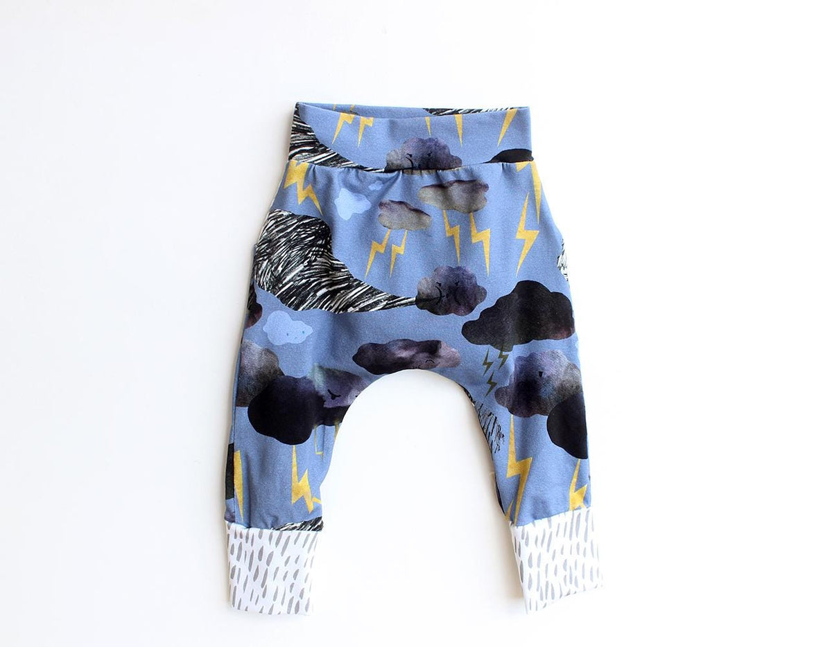 Digital Sewing Pattern - Stormy Harem Pants Pattern by Puperita