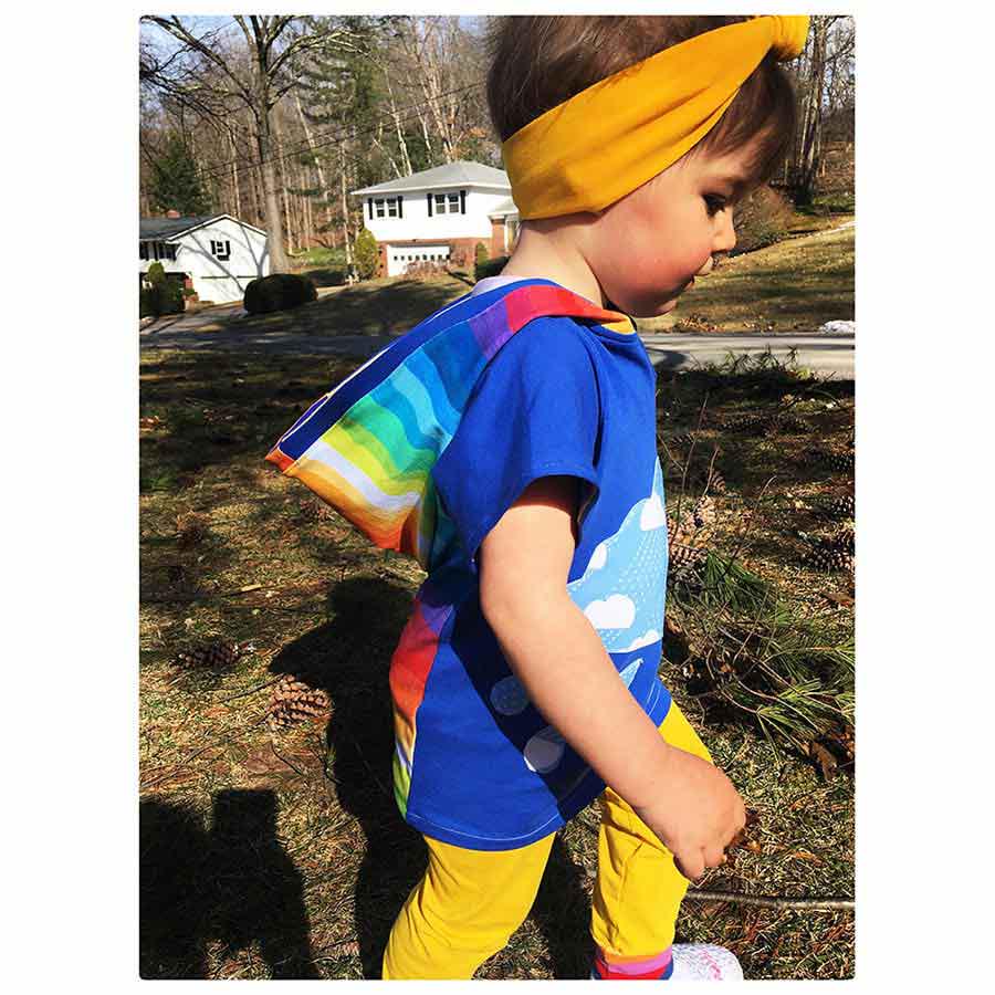 Digital Sewing Pattern - Stormy Hooded T-Shirt & Sweatshirt Pattern by Puperita