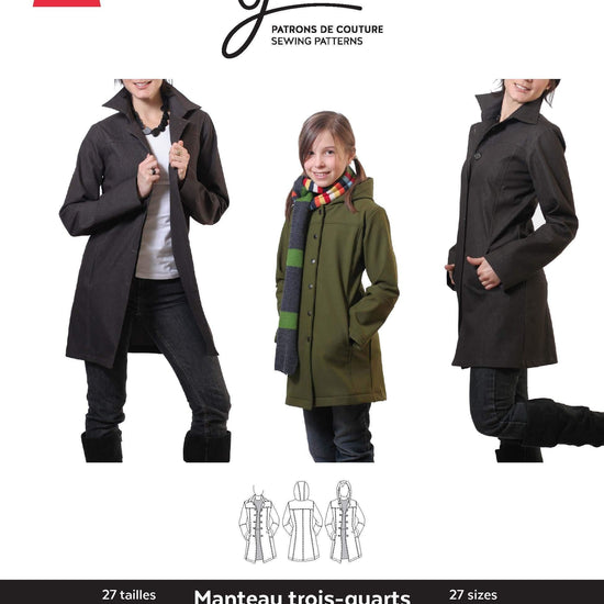 Jalie 2680 - Stretch City Coat Pattern Cover
