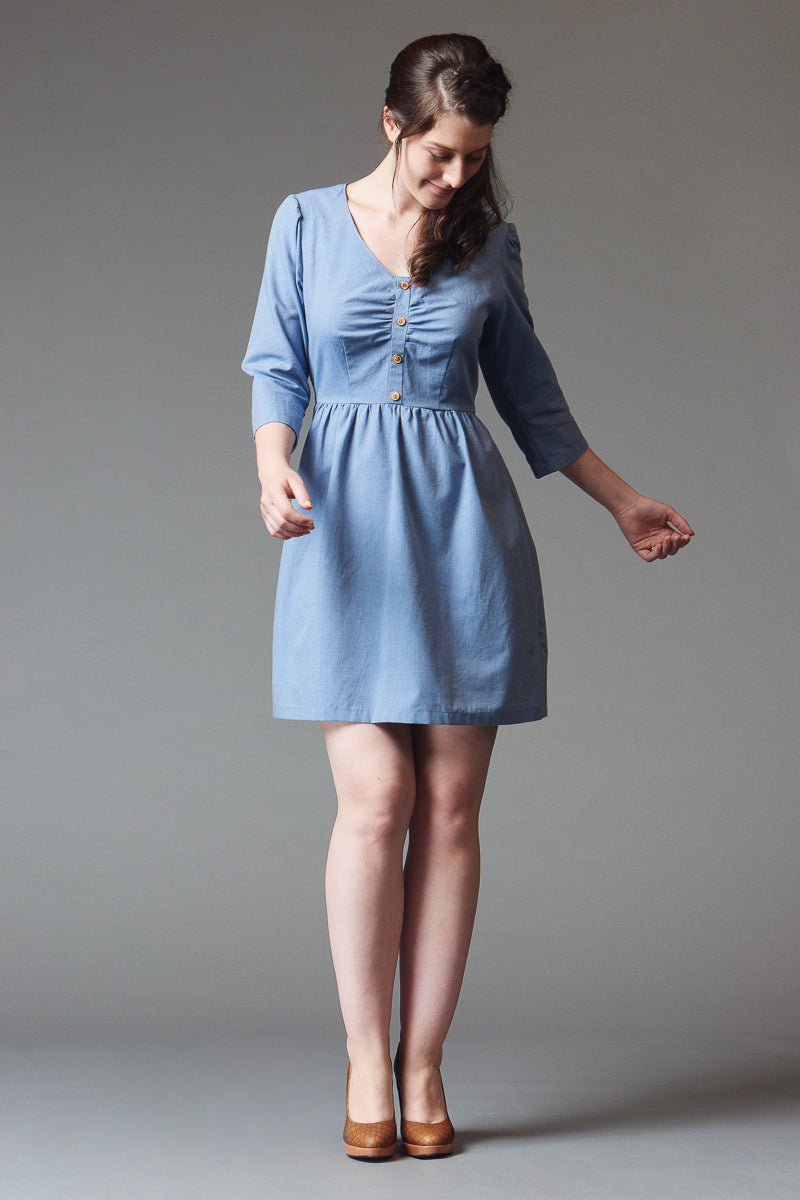 Digital Sewing Pattern - Sureau Dress Pattern by Deer & Doe