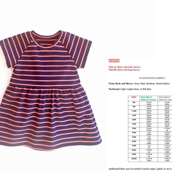 Swank Dress Pattern