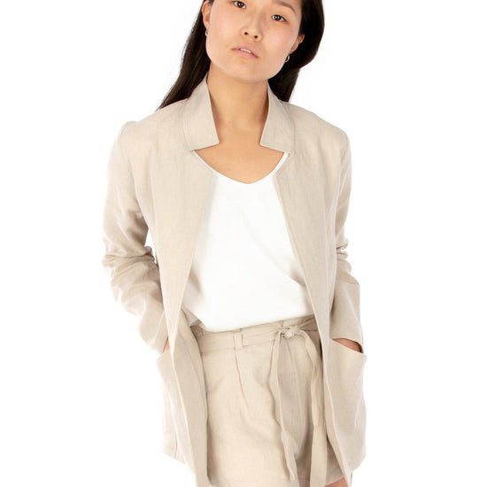 Jalie 3906 Coatigan - Sized based on high bust measurement used to have a more fitted look at the shoulders.