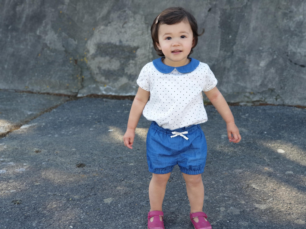 Digital Sewing Pattern - Teatime Shorts Pattern by Puperita