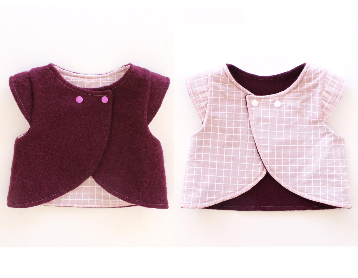 Digital Sewing Pattern - Teatime Vest Pattern by Puperita