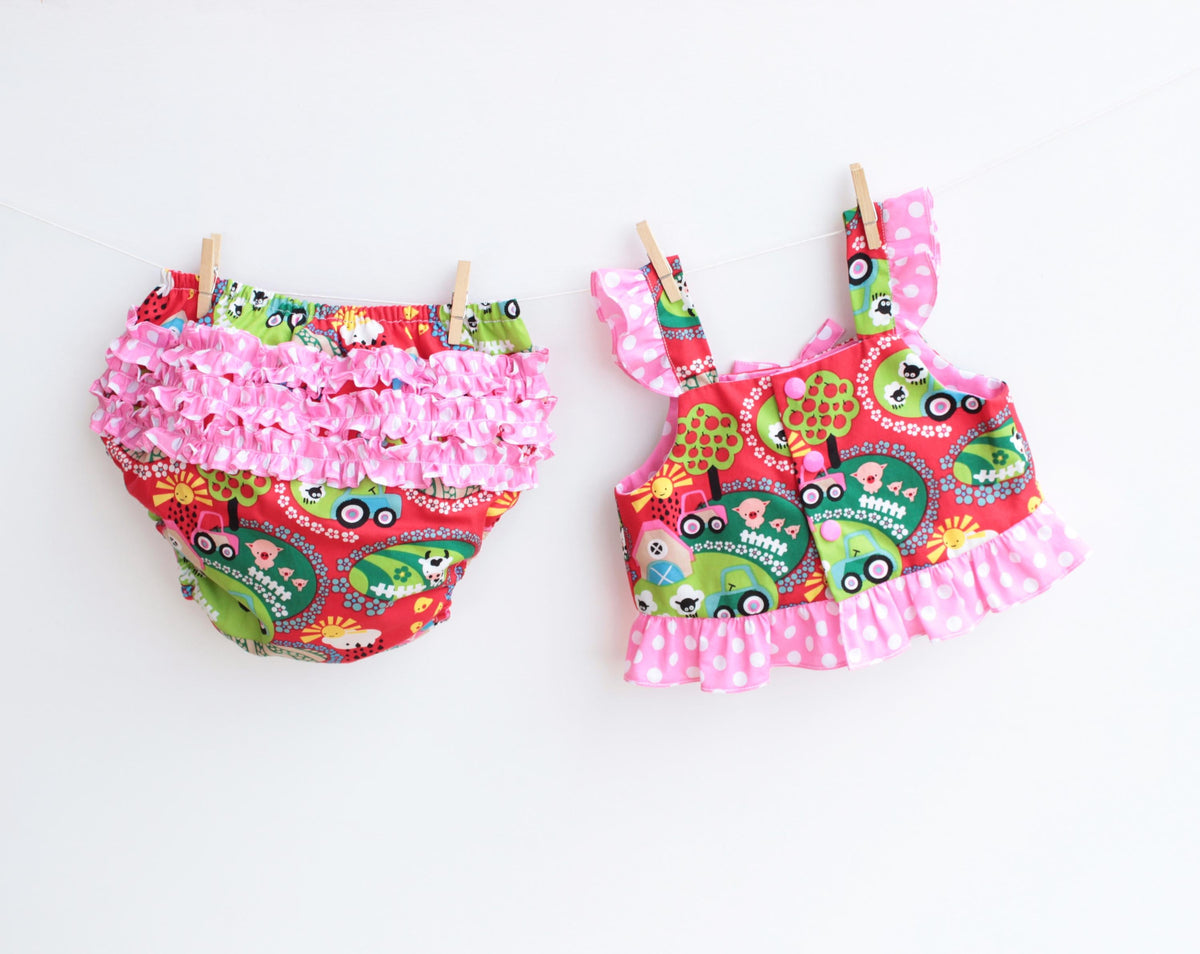 Digital Sewing Pattern - Tulips Top Pattern by Puperita
